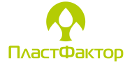 Логотип компании Пластфактор — клиента Сармат-Юг